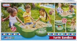 Little Tikes Piaskownica Żółw Składana z Pokrywą (664526) 12