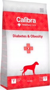 Calibra Calibra Veterinary Diets Dog Diabetes Obesity 12kg 1