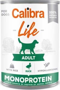 Calibra CALIBRA Dog Life Adult Duck with Rice 400g 1