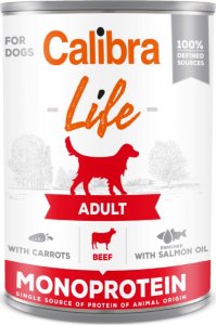 Calibra CALIBRA Dog Life Adult Beef with Carrots 400g 1