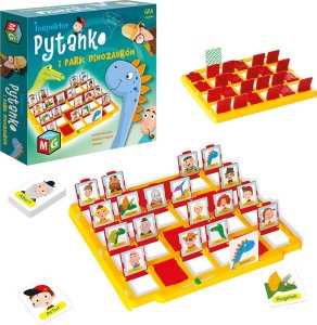 Multigra Gra planszowa Inspektor Pytanko i Park Dinozaurów 2