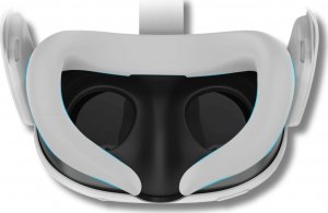 Vortex Virtual Reality Silikonowa ochronka na twarz do Meta Quest 3 | Szara 1