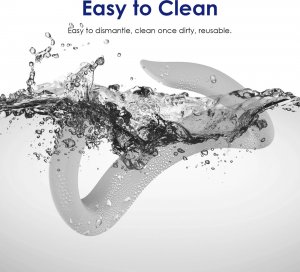 Vortex Virtual Reality Silikonowa ochronka na twarz do Meta Quest 3 | Szara 5