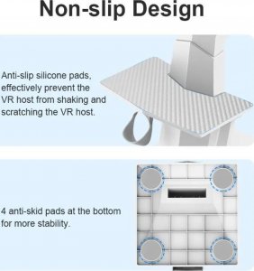 Vortex Virtual Reality Stojak do gogli Meta Quest 3 | Biały 6