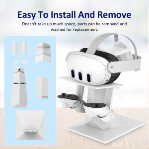 Vortex Virtual Reality Stojak do gogli Meta Quest 3 | Biały 8