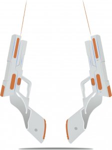 Vortex Virtual Reality Replika pistoletu na kontrolery | do Meta Quest 3 4