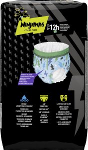 Pampers Pieluchomajtki NINJAMAS CP PANTS 7-XXLARGE 10 BOY 2