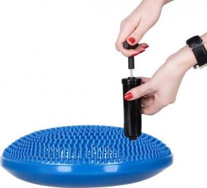 Springos Poduszka sensoryczna dysk do ćwiczeń niebieska UNIWERSALNY 7