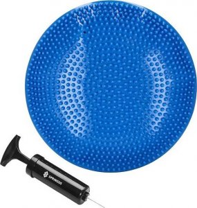 Springos Poduszka sensoryczna dysk do ćwiczeń niebieska UNIWERSALNY 10