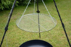 RUSZT GRILLOWY CHROMOWANY SIATKA NA GRILA 60CM 2