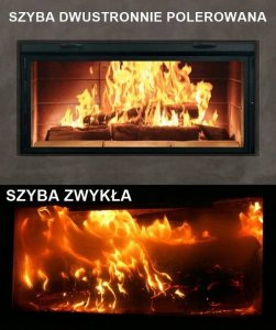 Hurtex Szyba czyszcząca się do Kominka, pieca na wymiar 8