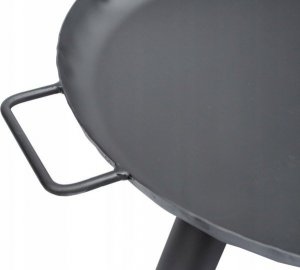 Palenisko ogrodowe Duże stalowe na ognisko kociołek 70CM grubość blachy 2mm 5