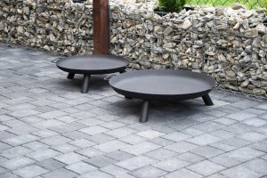 Palenisko ogrodowe Duże stalowe na ognisko kociołek 70CM grubość blachy 2mm 6