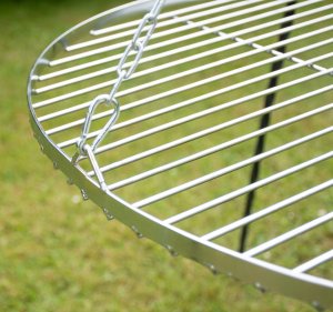 OKRĄGŁY RUSZT WISZĄCY NA TRÓJNÓG GRILL 70CM 4