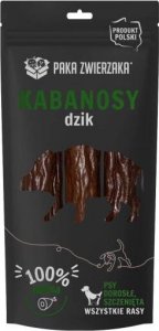 Paka Zwierzaka PAKA ZWIERZAKA- Kabanosy z dzika 3 szt (80g) 1