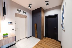 Lampa sufitowa Heckermann Zestaw Lampa punktowa LED 8795313A Czarna 1x głowica + 1x Żarówka LED GX53 7W Neutral 3