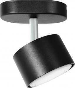 Lampa sufitowa Heckermann Zestaw Lampa punktowa LED 8795313A Czarna 1x głowica + 1x Żarówka LED GX53 7W Neutral 6