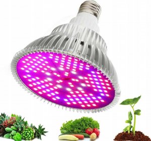 Cronos Żarówka LED do wzrostu roślin Heckermann 150LED MDA-PG01 100W 3