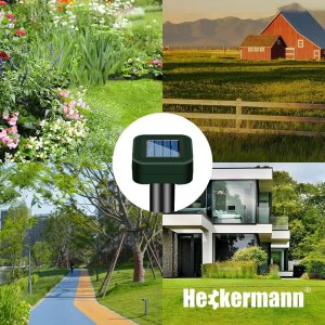 Heckermann Solarny odstraszacz kretów (2 szt.) Heckermann 528 - kwadratowe 4
