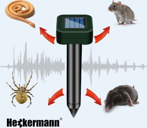 Heckermann Solarny odstraszacz kretów (2 szt.) Heckermann 528 - kwadratowe 7