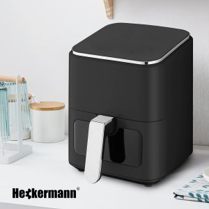 Frytkownica beztłuszczowa Heckermann Frytkownica beztłuszczowa Air Fryer 4L Heckermann RA510D - Srebrny 5