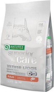 TRITON NATURES PROTECTION Superior Care White Dogs Grain Free Salmon Adult Small Breeds 1,5kg 1