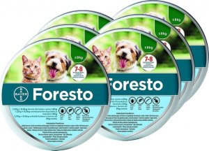 TRITON BAYER Foresto Obroża dla kotów i psów poniżej 8kg x6 1