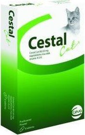 Triton Cestal Cat tabletki na odrobaczanie kotów 10 tabletek 2