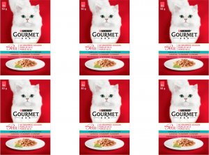 TRITON GOURMET mon Petit Pokarm dla kotów - MIX Rybny 72x50g 1