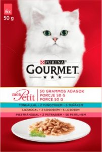 Triton GOURMET mon Petit Pokarm dla kotów - MIX Rybny 72x50g 2