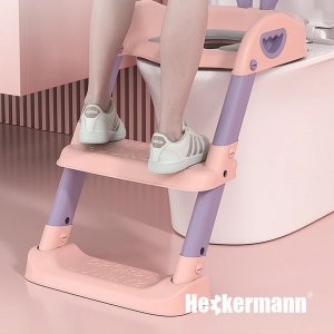 Deska sedesowa Heckermann Nakładka na sedes Heckermann Różowa 3