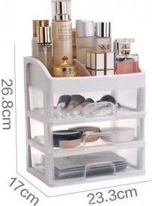 Severno Organizer na kosmetyki, szkatułka z szufladkami 8