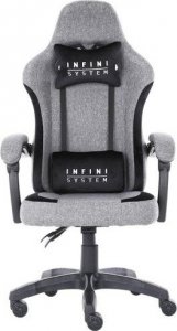 Fotel Zenga Krzesło Gamingowe Fotel Infini System Light Gray 1