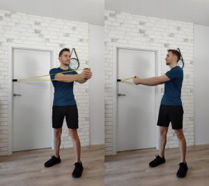 KUDDA Rączki uchwyty do gum do ćwiczeń POWER BAND KUDDA / fat grip gripz na gryf 14