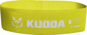 KUDDA Zestaw 5 mini gumy materiałowe do ćwiczeń HIP BAND fitness WYSOKA JAKOŚĆ 11