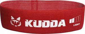 KUDDA Zestaw 5 mini gumy materiałowe do ćwiczeń HIP BAND fitness WYSOKA JAKOŚĆ 12