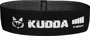 KUDDA Zestaw 5 mini gumy materiałowe do ćwiczeń HIP BAND fitness WYSOKA JAKOŚĆ 15