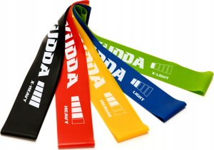 KUDDA GUMY DO ĆWICZEŃ MINI BAND fitness taśmy oporowe 13