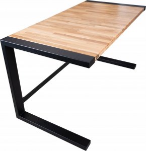 Biurko Guard-Desk Biurko LOFT Komputerowe Void / Dębowy Blat / / 140x70x75 1