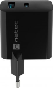Ładowarka Natec Ribera GAN 1x USB-A 1x USB-C 45W (NUC-2143) 5