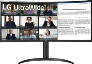 Monitor LG UltraWide 34WR55QC-B 1