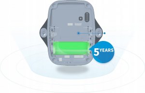 MILESIGHT Milesight EM300-TH Czujnik Temperatury i wilgotności LoraWan -30°C ~ 70°C IP67 Pamięć do 2800 ostatnich wartości 5