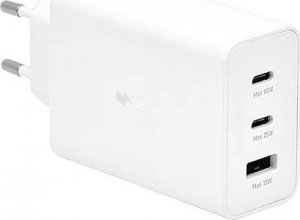 Ładowarka Denmen ŁADOWARKA SIECIOWA PD 2xUSB-C 1xUSB DENMEN EP-T6530 65W BIAŁA BULK (45) 2