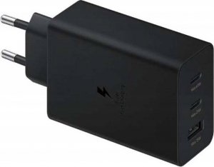 Ładowarka Denmen ŁADOWARKA SIECIOWA PD 2xUSB-C 1xUSB DENMEN EP-T6530 65W CZARNY BULK (45) 5