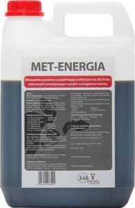 LAB V LAB-V Met-Energia - Mieszanka Paszowa Uzupełniająco-Dietetyczna Dla Krów Mlecznych Zmniejszająca Ryzyko Wystąpienia Ketozy 20kg 1