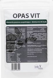LAB V LAB-V Opas Vit - Mieszanka Paszowa Uzupełniająca Dietetyczna Dla Bydła 1kg 1