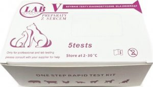 LAB V Lab-V Progesteron Szybki Test dla Psów 1