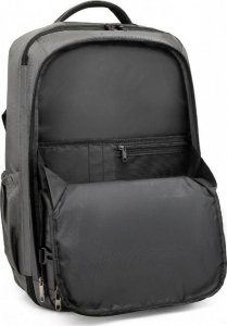 Plecak Kono KONO Plecak podróżny do samolotu pojemny kabinowy 55x40x20 szary 4