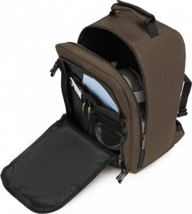 Plecak Kono podróżny kabinowy do samolotu RYANAIR 40x20x25 brązowy 3