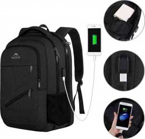 Plecak MATEINE Plecak biznesowy podróżny MATEIN NTE na laptopa 15,6, kolor czarny, 43x31x18 cm 4